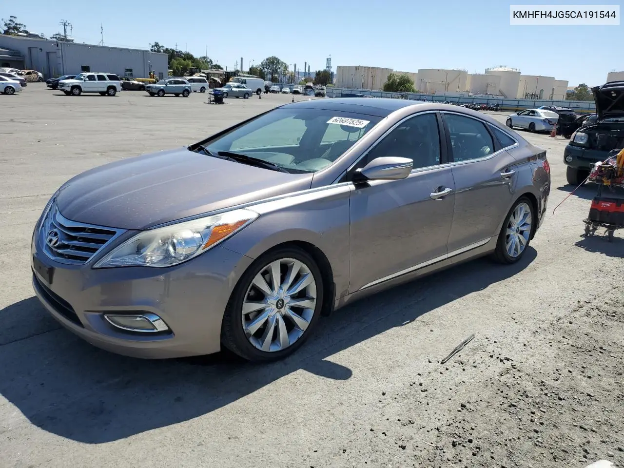 2012 Hyundai Azera Gls VIN: KMHFH4JG5CA191544 Lot: 62697525