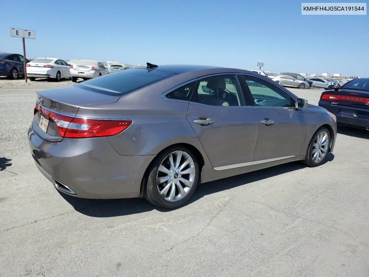 2012 Hyundai Azera Gls VIN: KMHFH4JG5CA191544 Lot: 62697525
