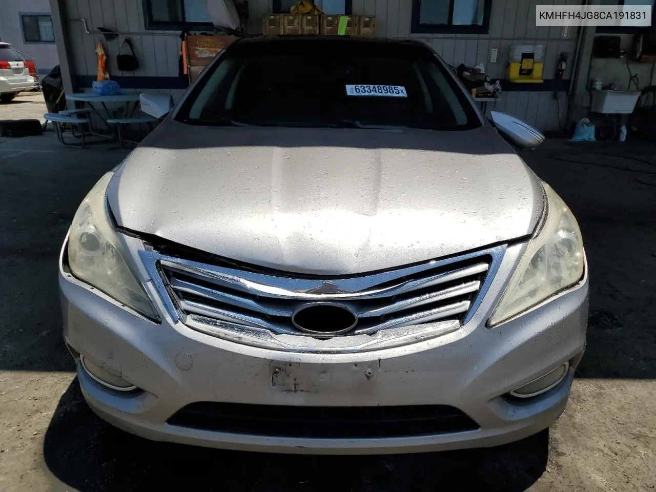 2012 Hyundai Azera Gls VIN: KMHFH4JG8CA191831 Lot: 63348985