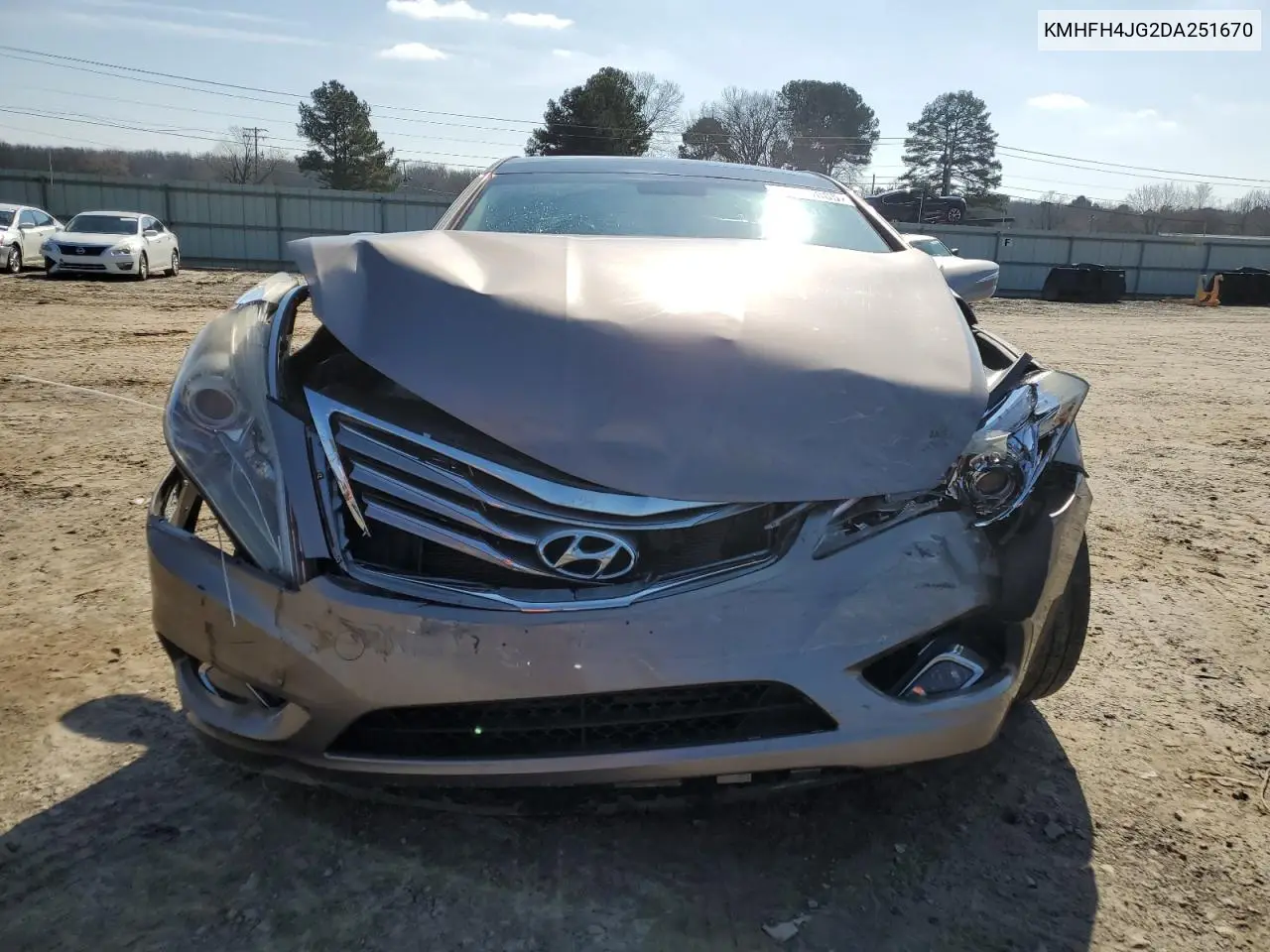 2013 Hyundai Azera Gls VIN: KMHFH4JG2DA251670 Lot: 45040885