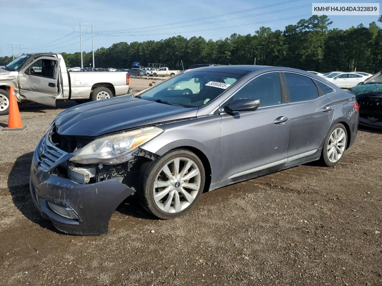 2013 Hyundai Azera Gls VIN: KMHFH4JG4DA323839 Lot: 58860835