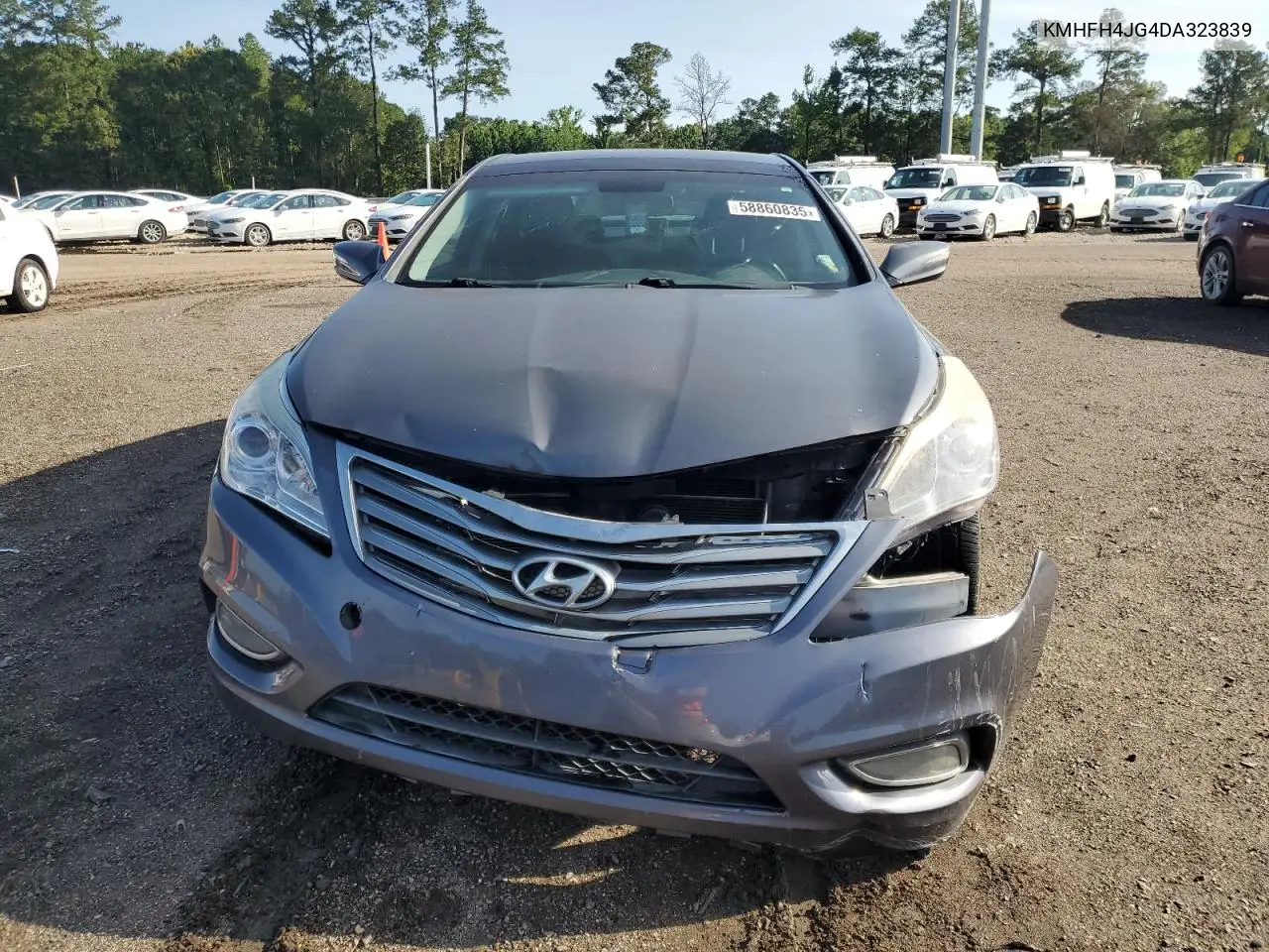 2013 Hyundai Azera Gls VIN: KMHFH4JG4DA323839 Lot: 58860835