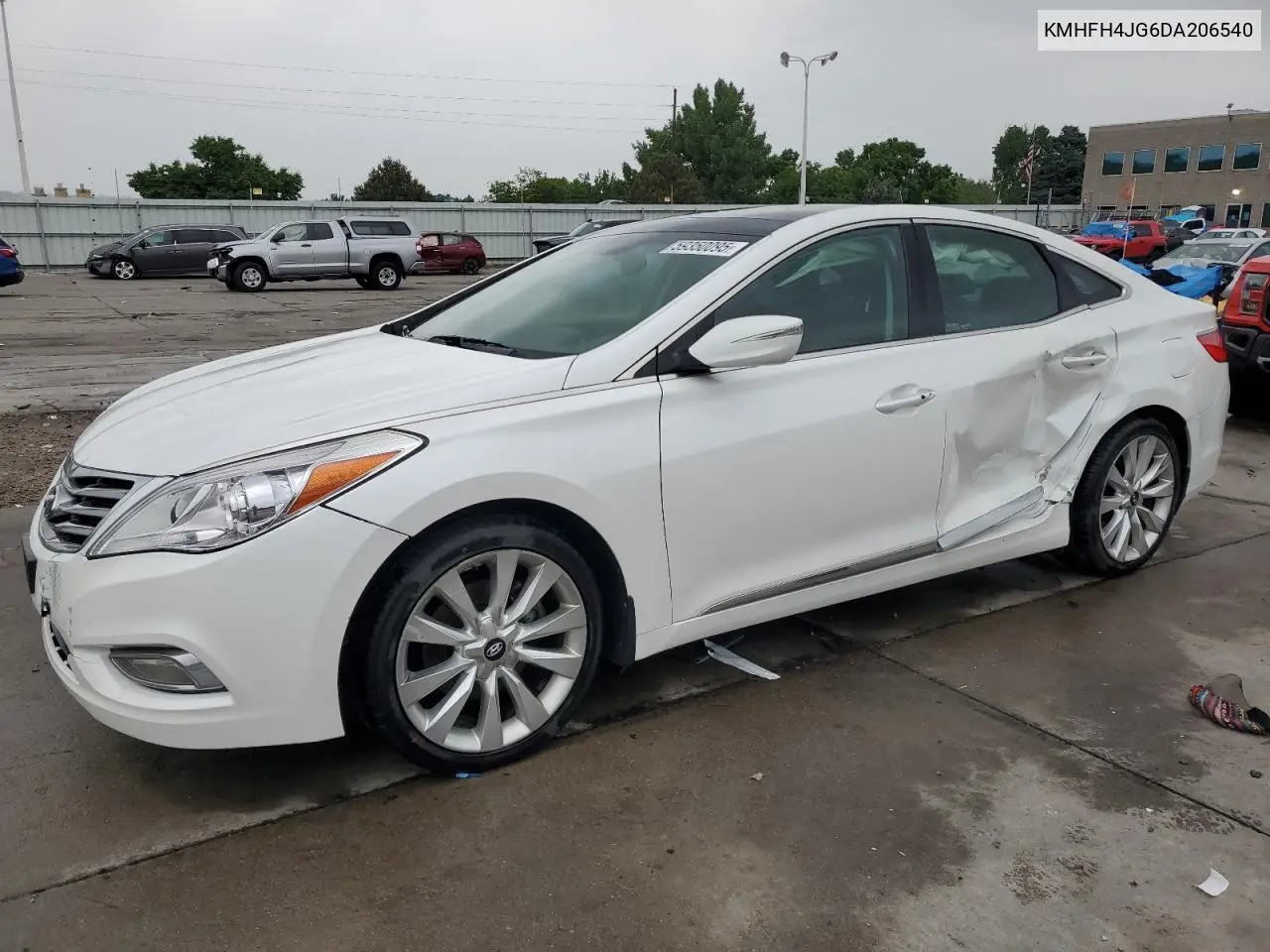 2013 Hyundai Azera Gls VIN: KMHFH4JG6DA206540 Lot: 59350095