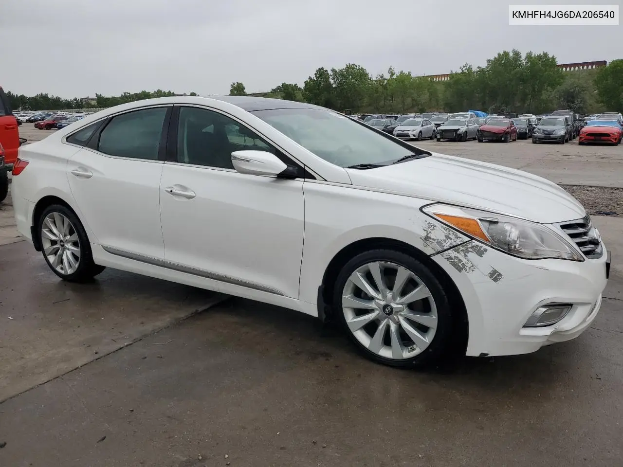 2013 Hyundai Azera Gls VIN: KMHFH4JG6DA206540 Lot: 59350095