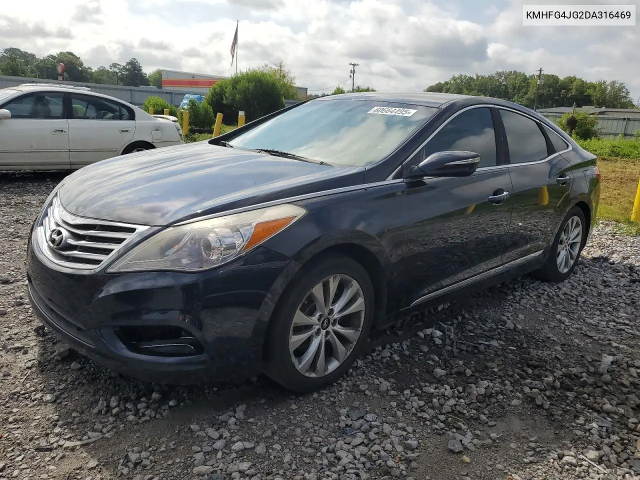 2013 Hyundai Azera VIN: KMHFG4JG2DA316469 Lot: 60664495