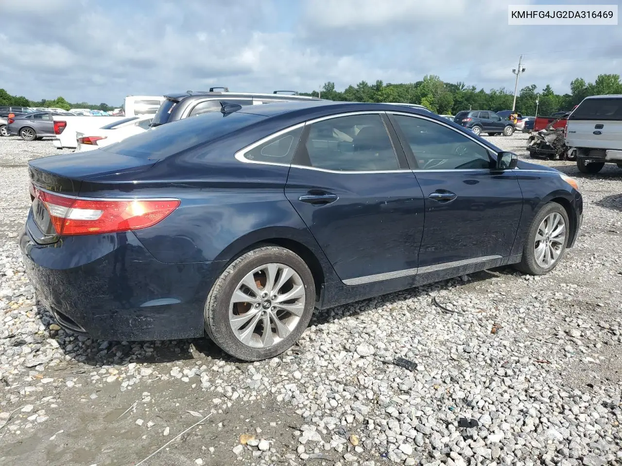 2013 Hyundai Azera VIN: KMHFG4JG2DA316469 Lot: 60664495