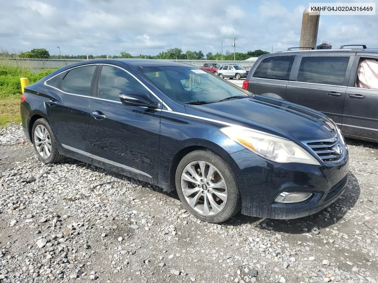 2013 Hyundai Azera VIN: KMHFG4JG2DA316469 Lot: 60664495