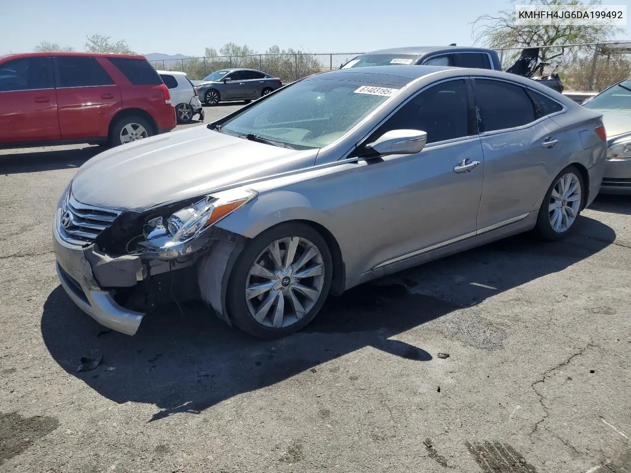 2013 Hyundai Azera Gls VIN: KMHFH4JG6DA199492 Lot: 61403195