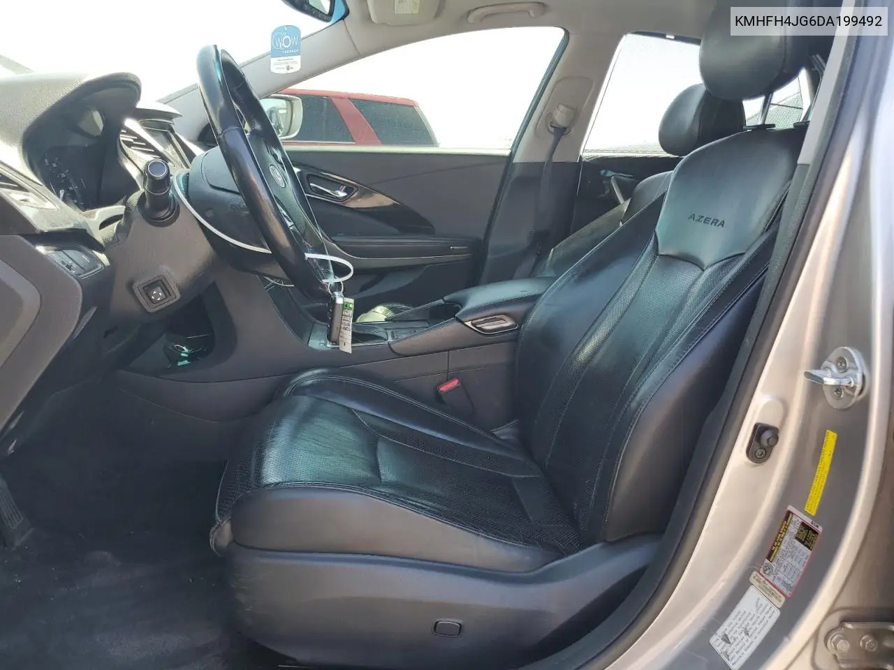2013 Hyundai Azera Gls VIN: KMHFH4JG6DA199492 Lot: 61403195