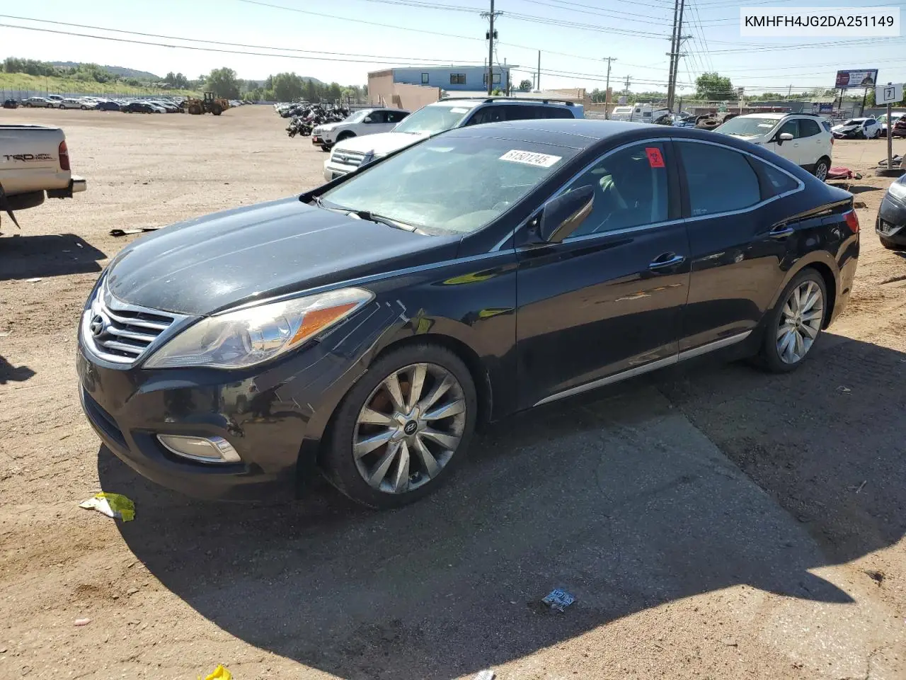 2013 Hyundai Azera Gls VIN: KMHFH4JG2DA251149 Lot: 61501245