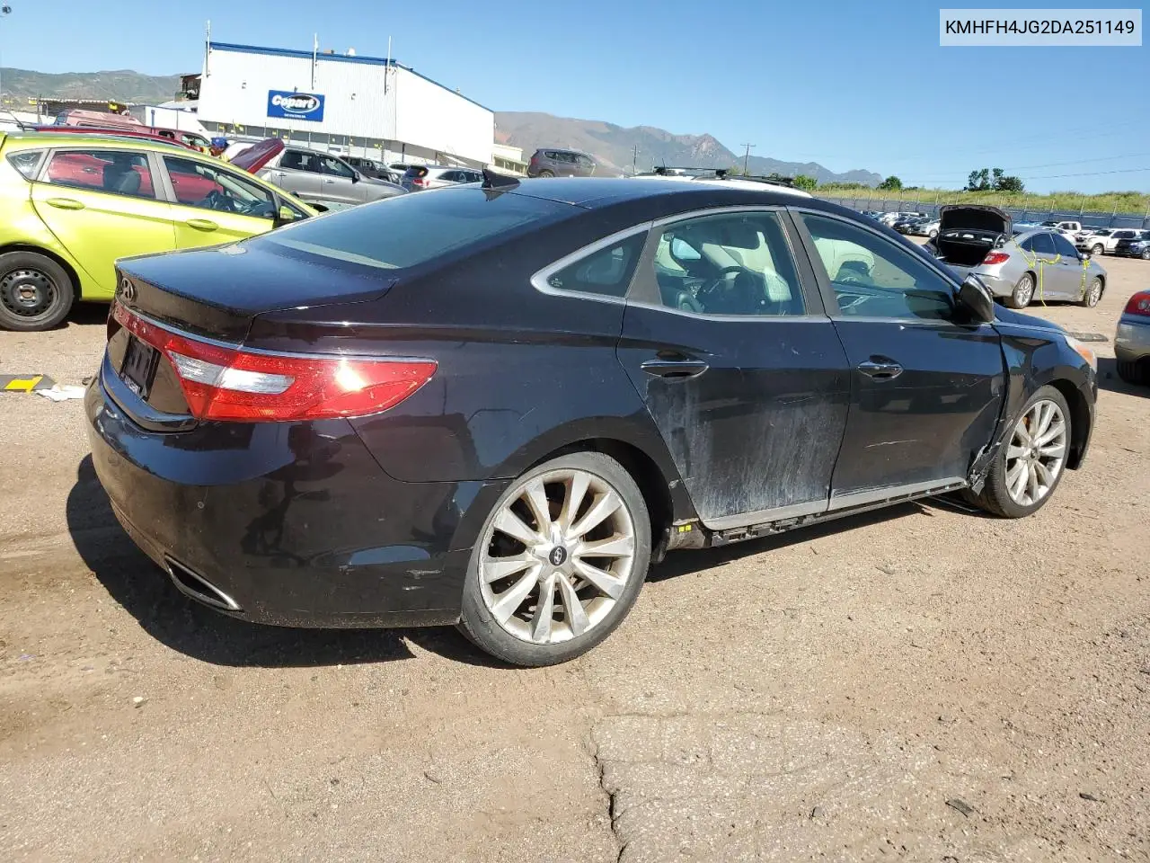2013 Hyundai Azera Gls VIN: KMHFH4JG2DA251149 Lot: 61501245