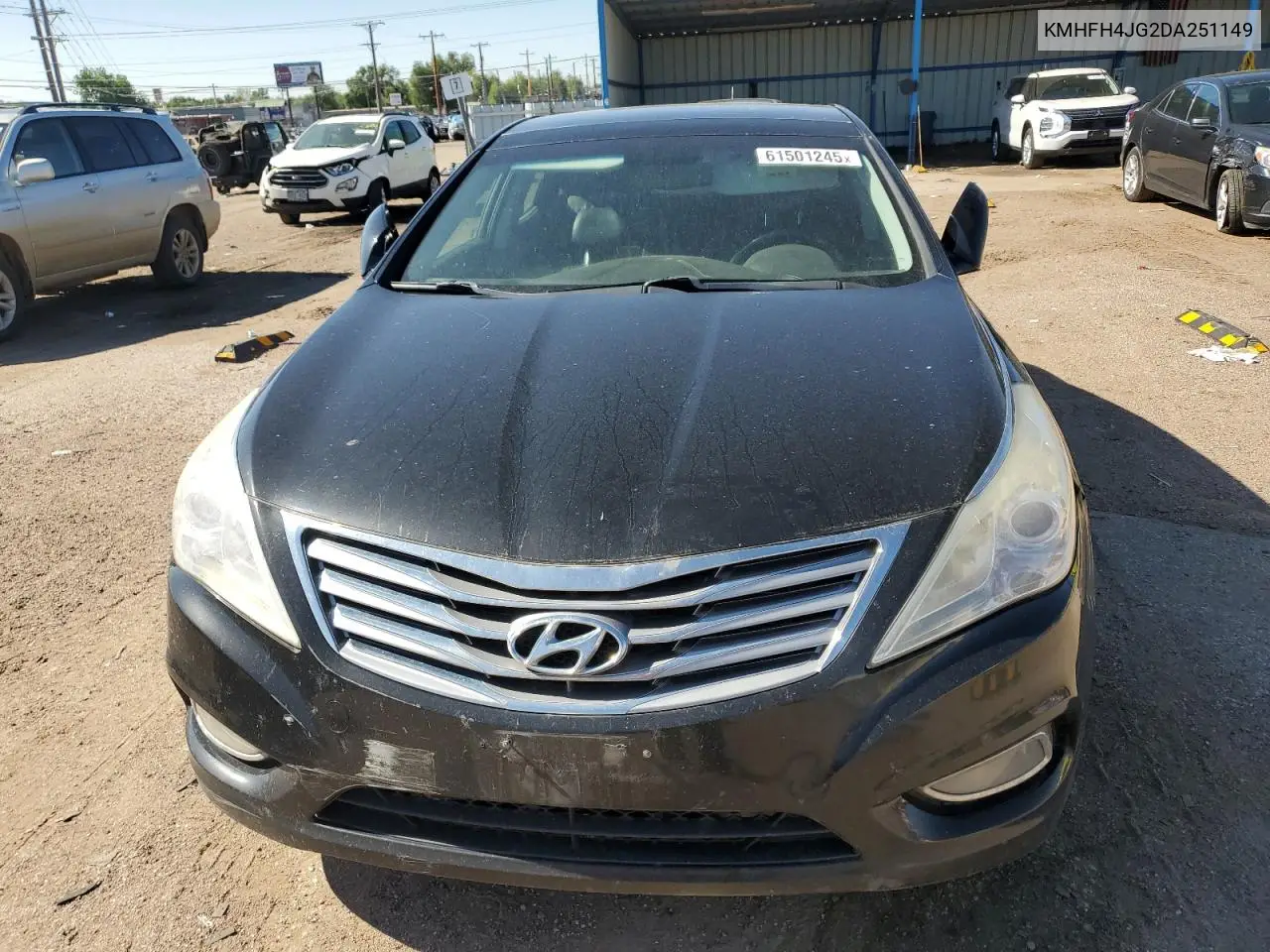 2013 Hyundai Azera Gls VIN: KMHFH4JG2DA251149 Lot: 61501245