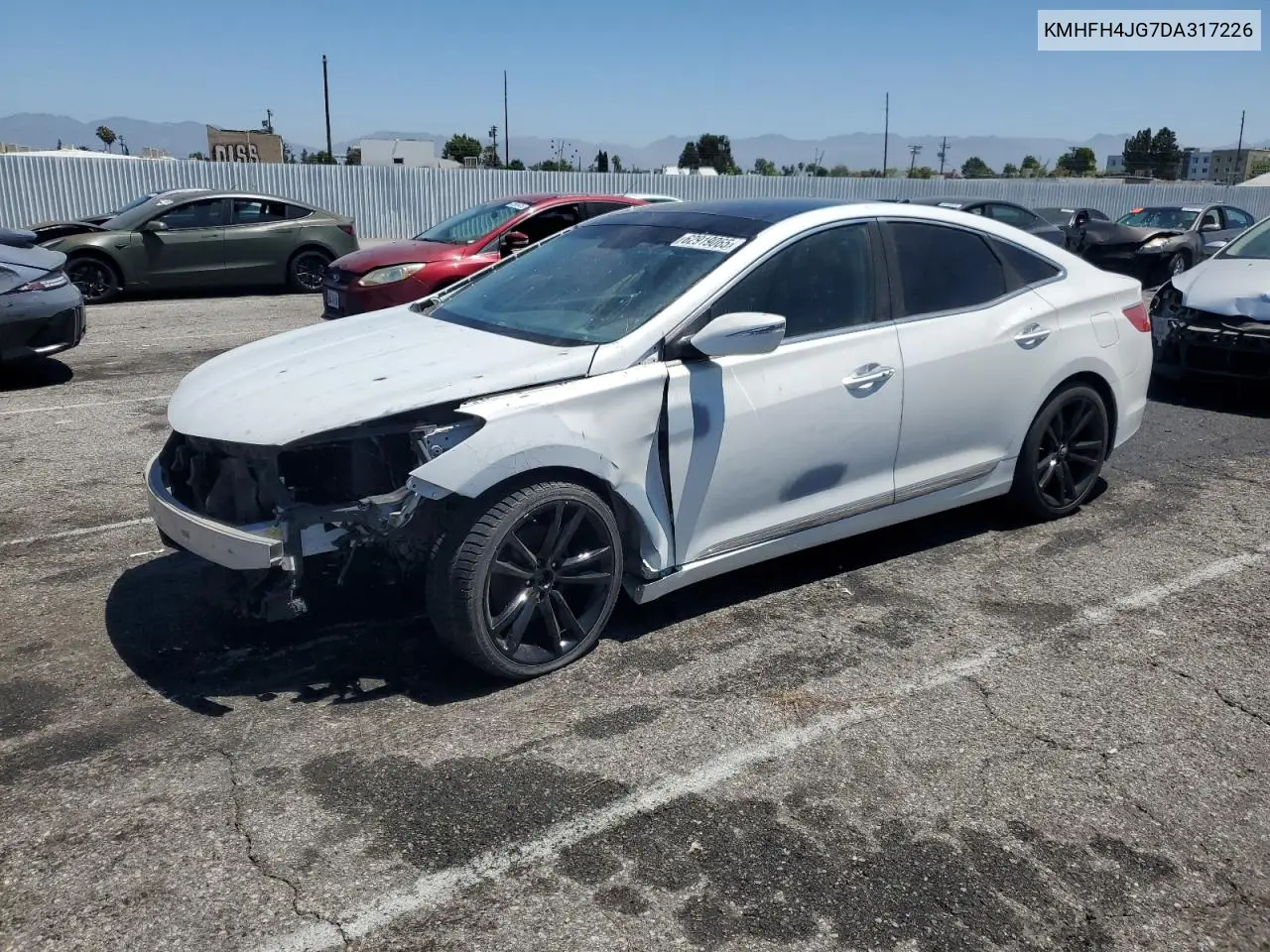 2013 Hyundai Azera Gls VIN: KMHFH4JG7DA317226 Lot: 62919065