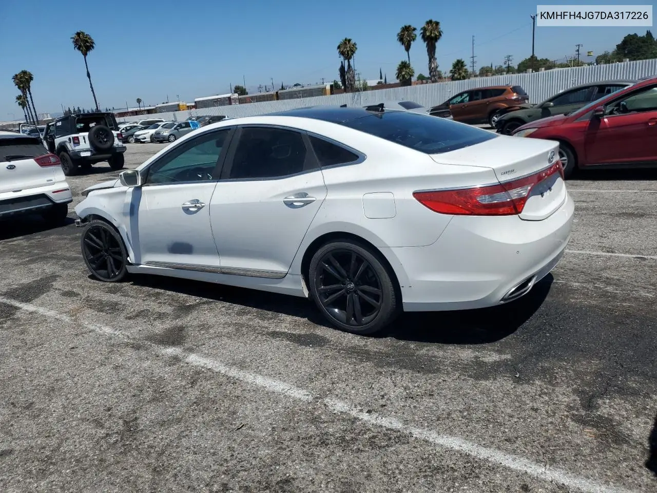 2013 Hyundai Azera Gls VIN: KMHFH4JG7DA317226 Lot: 62919065