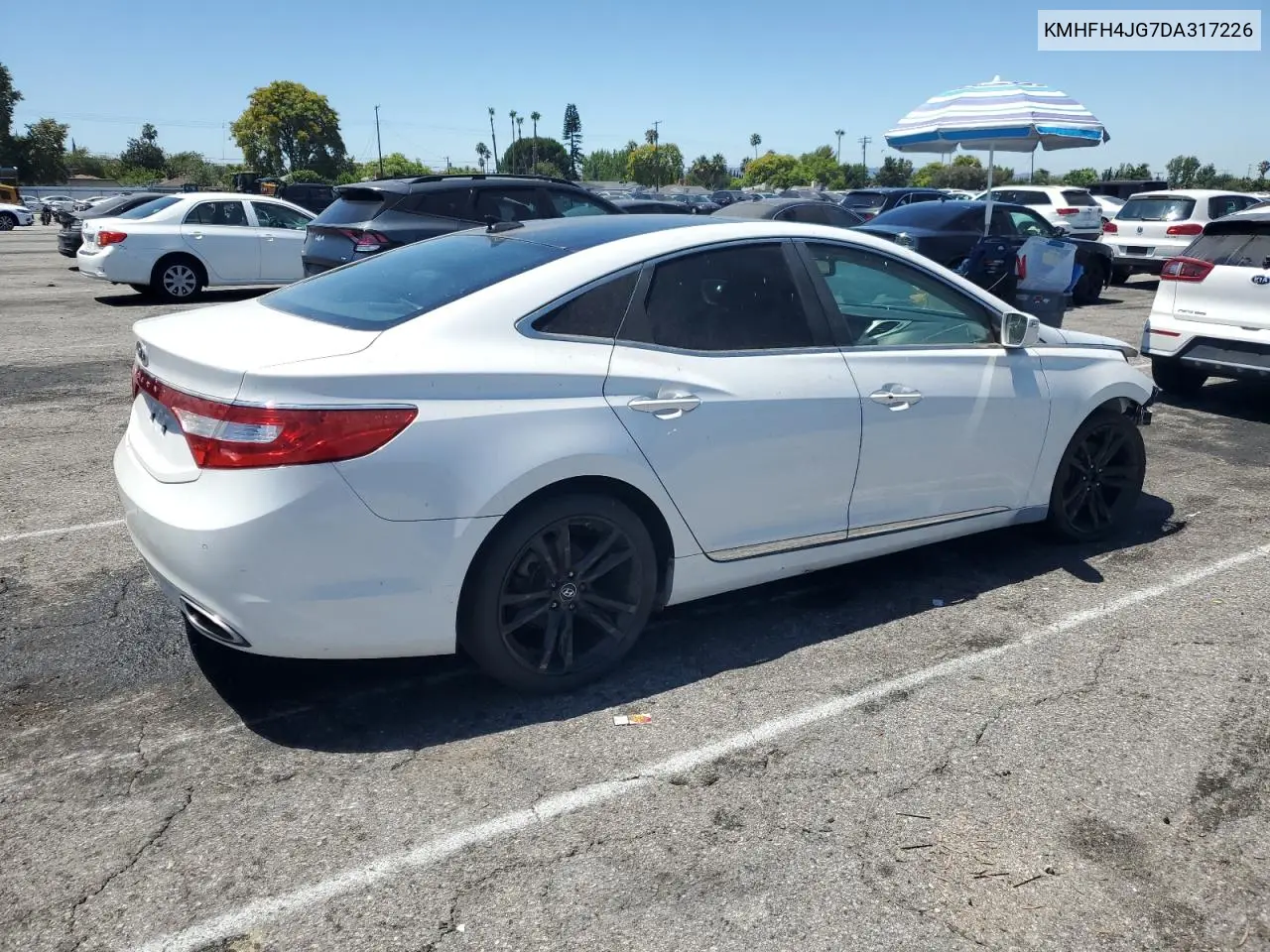 2013 Hyundai Azera Gls VIN: KMHFH4JG7DA317226 Lot: 62919065