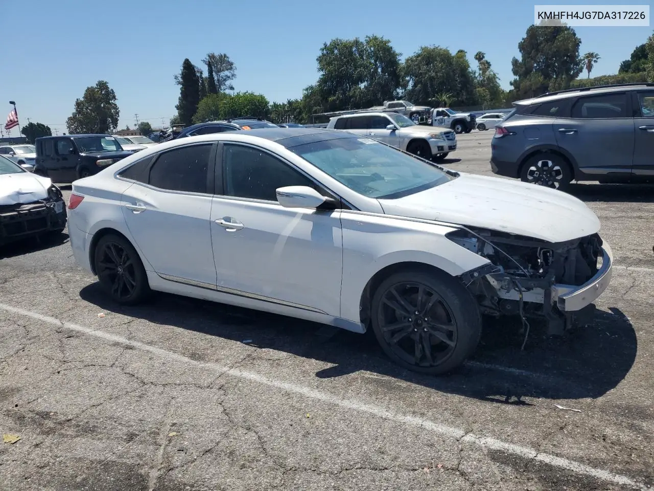 2013 Hyundai Azera Gls VIN: KMHFH4JG7DA317226 Lot: 62919065