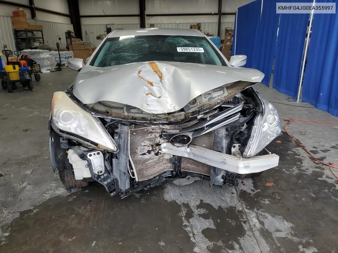 2014 Hyundai Azera VIN: KMHFG4JG0EA355997 Lot: 59851335