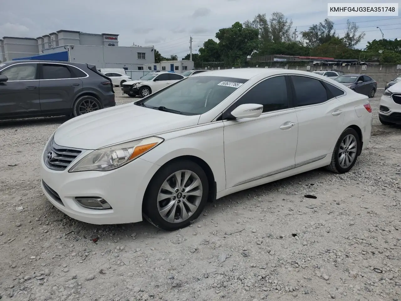 2014 Hyundai Azera VIN: KMHFG4JG3EA351748 Lot: 60637765