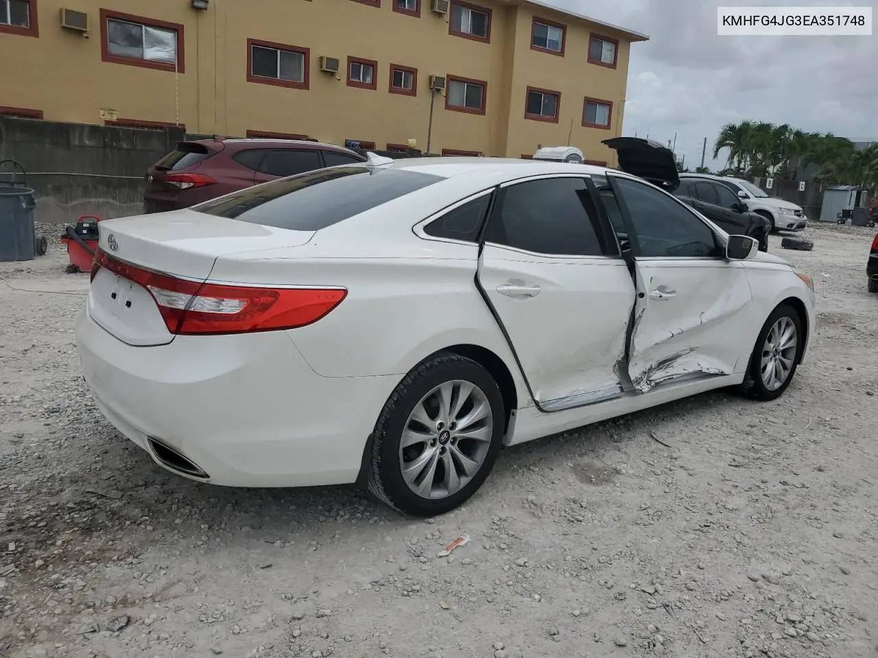 2014 Hyundai Azera VIN: KMHFG4JG3EA351748 Lot: 60637765