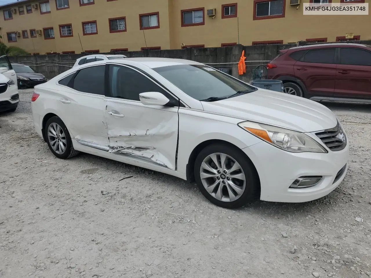 2014 Hyundai Azera VIN: KMHFG4JG3EA351748 Lot: 60637765