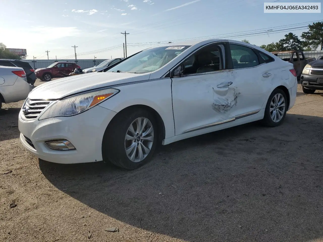 2014 Hyundai Azera VIN: KMHFG4JG6EA342493 Lot: 61897745