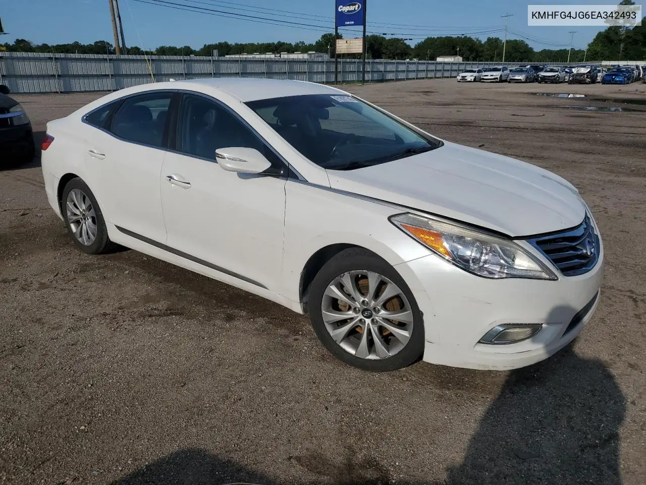 2014 Hyundai Azera VIN: KMHFG4JG6EA342493 Lot: 61897745