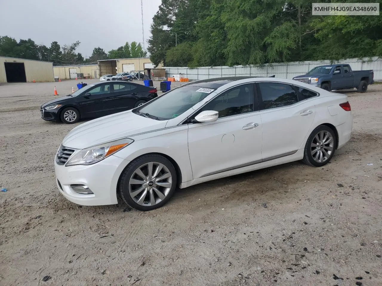 2014 Hyundai Azera Gls VIN: KMHFH4JG9EA348690 Lot: 62365305