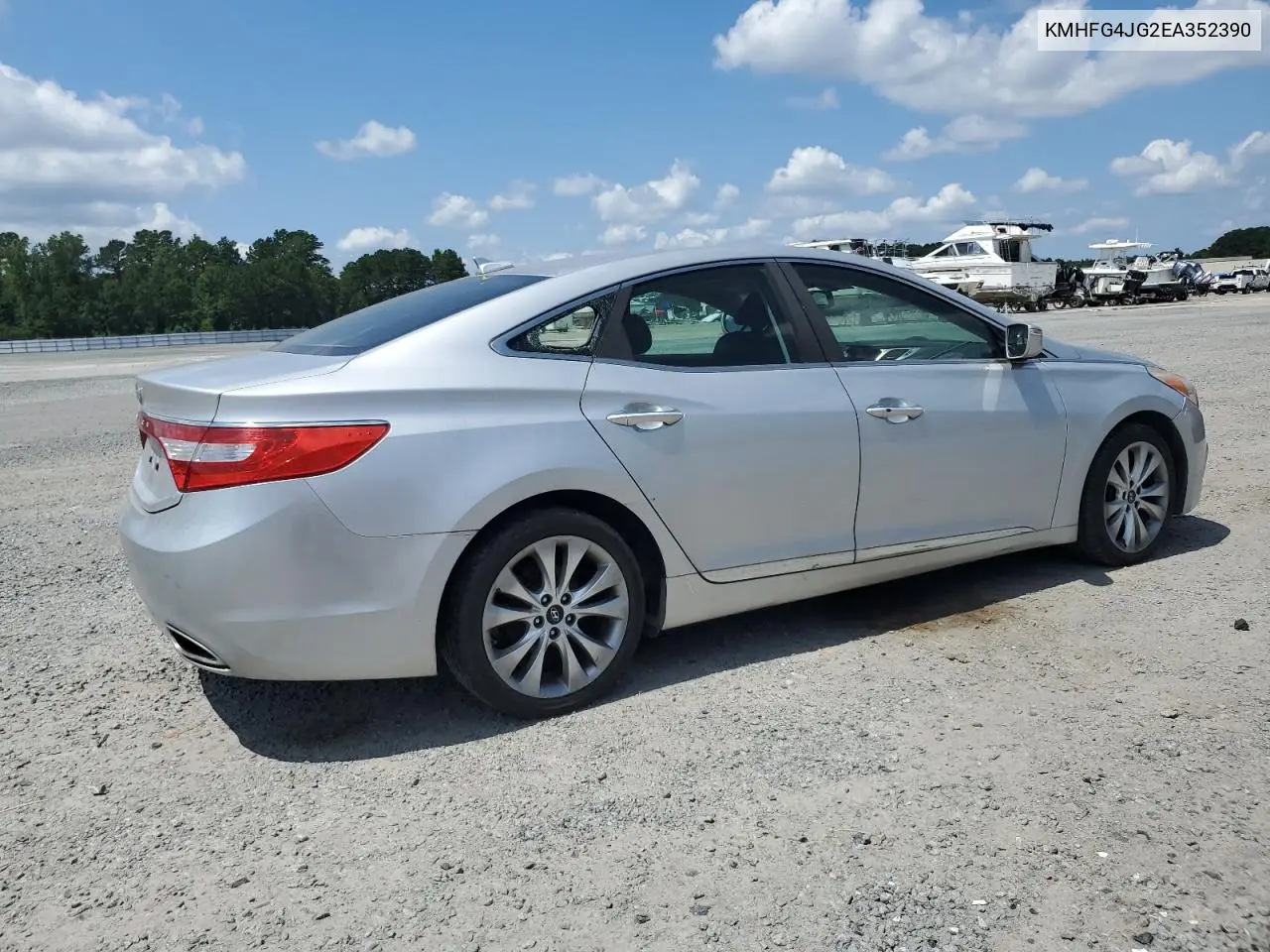 2014 Hyundai Azera VIN: KMHFG4JG2EA352390 Lot: 63272665