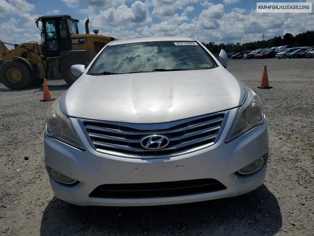 2014 Hyundai Azera VIN: KMHFG4JG2EA352390 Lot: 63272665
