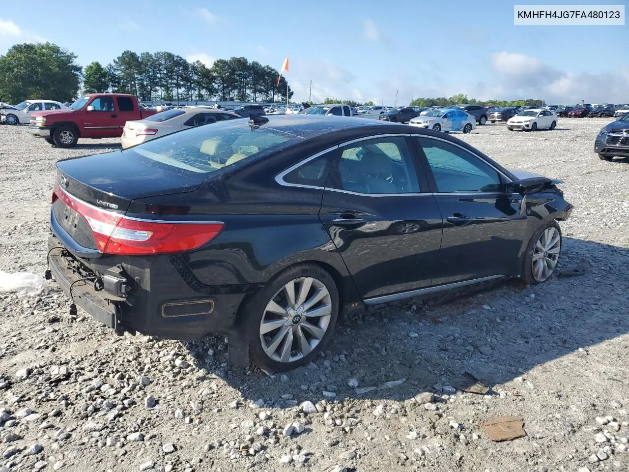 2015 Hyundai Azera Limited VIN: KMHFH4JG7FA480123 Lot: 56900285