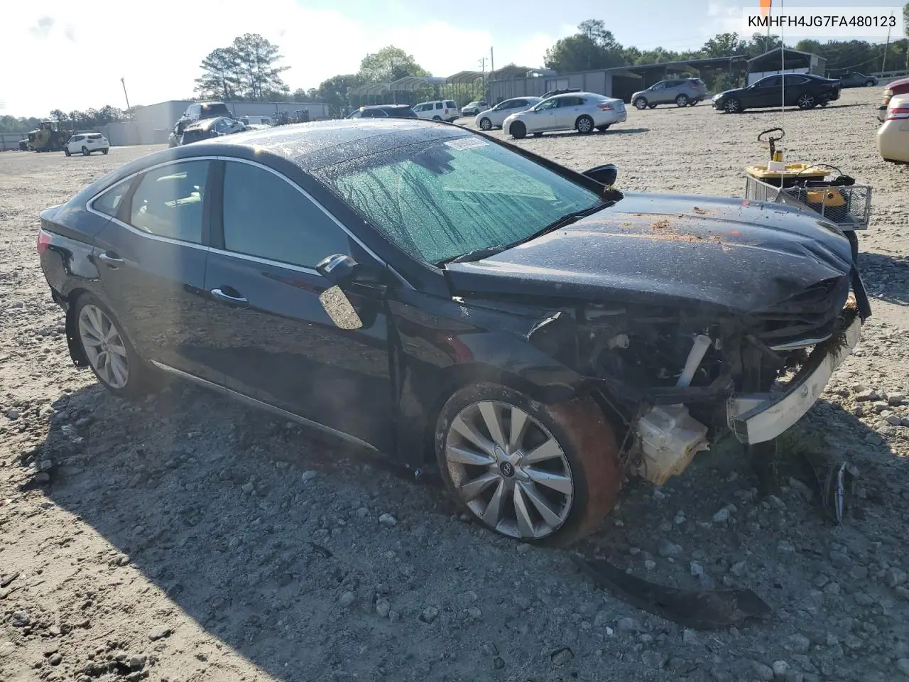 2015 Hyundai Azera Limited VIN: KMHFH4JG7FA480123 Lot: 56900285