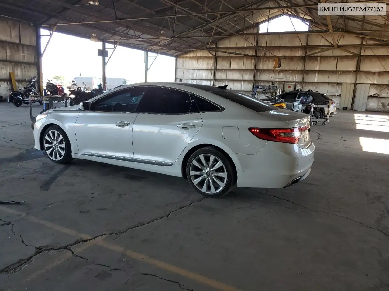 2015 Hyundai Azera Limited VIN: KMHFH4JG2FA477162 Lot: 61684235