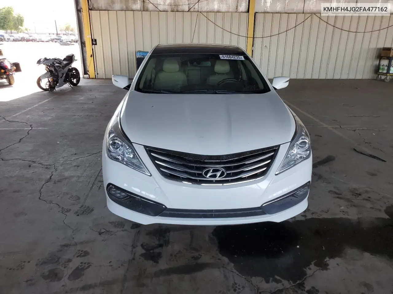 2015 Hyundai Azera Limited VIN: KMHFH4JG2FA477162 Lot: 61684235