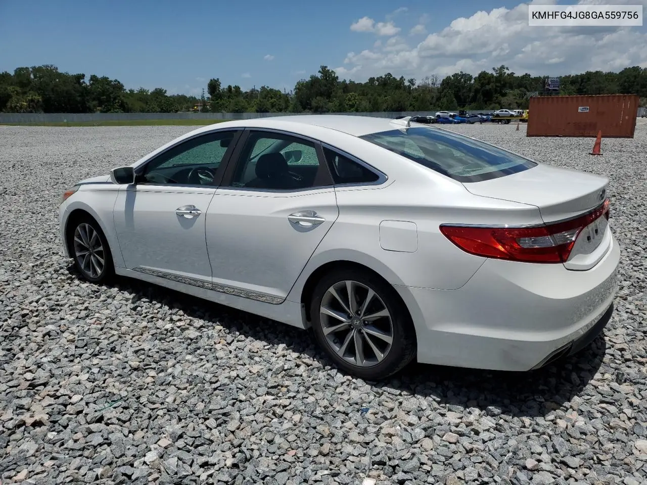 2016 Hyundai Azera VIN: KMHFG4JG8GA559756 Lot: 62871655