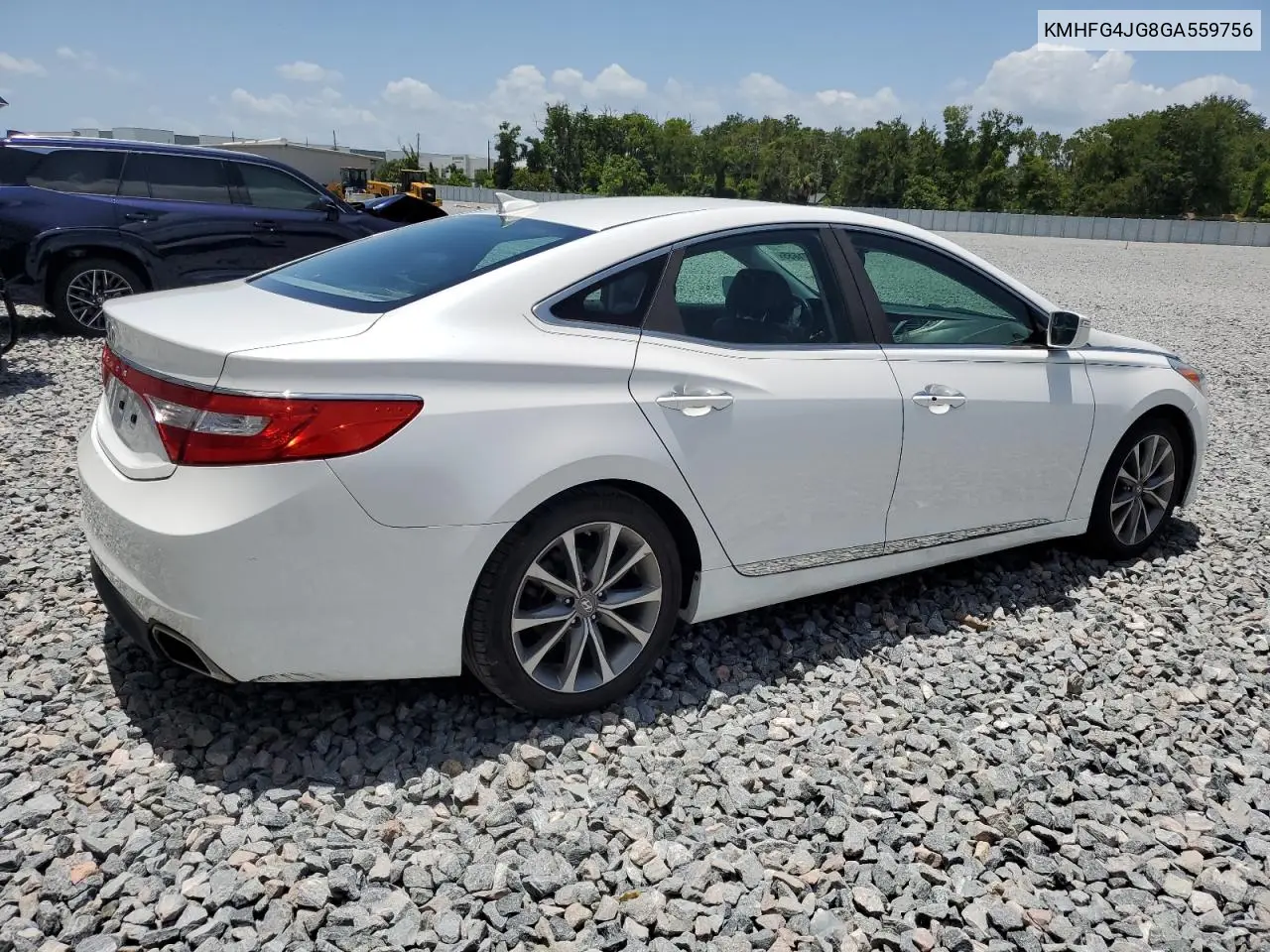 2016 Hyundai Azera VIN: KMHFG4JG8GA559756 Lot: 62871655