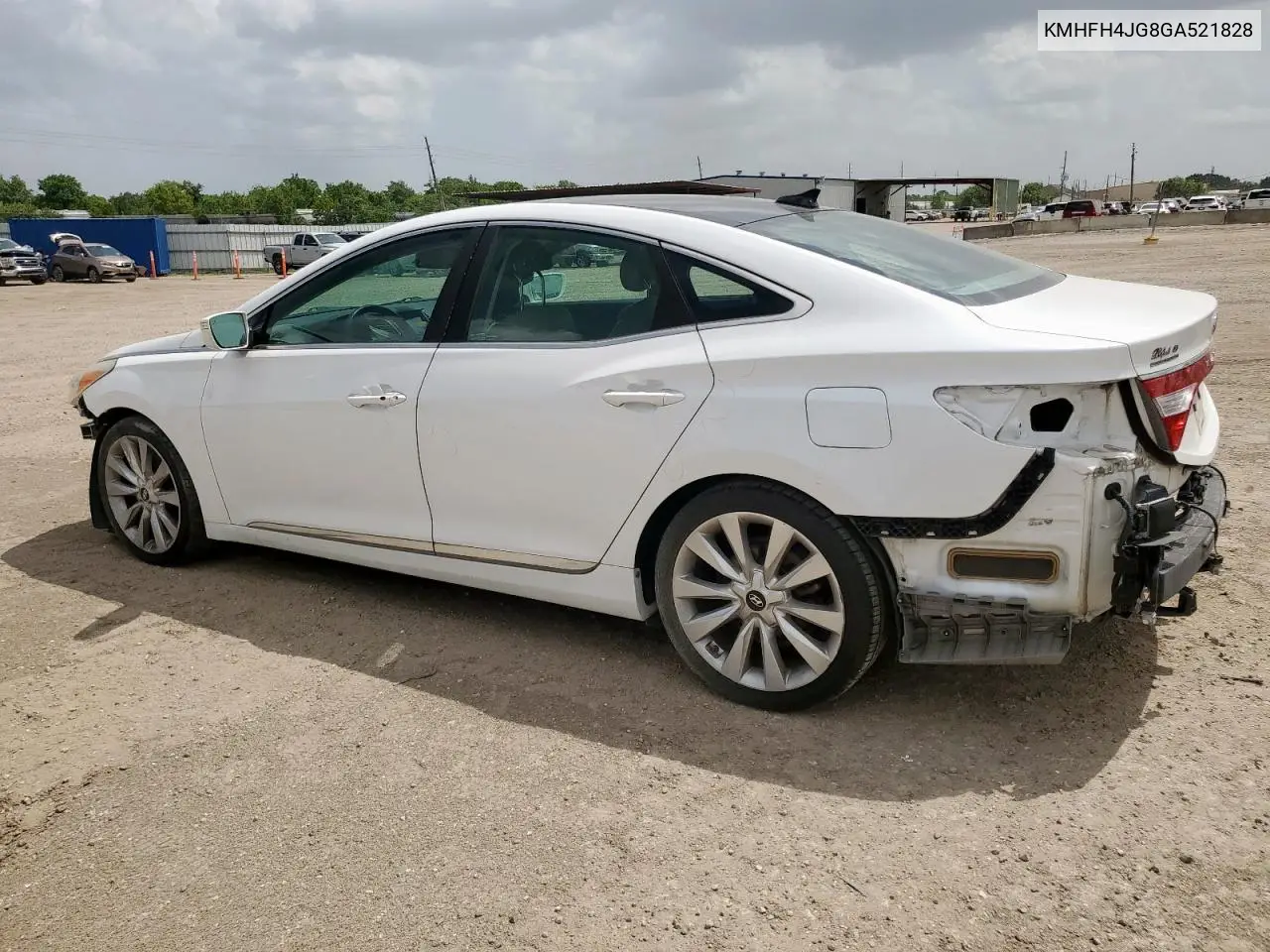 2016 Hyundai Azera Limited VIN: KMHFH4JG8GA521828 Lot: 62875755