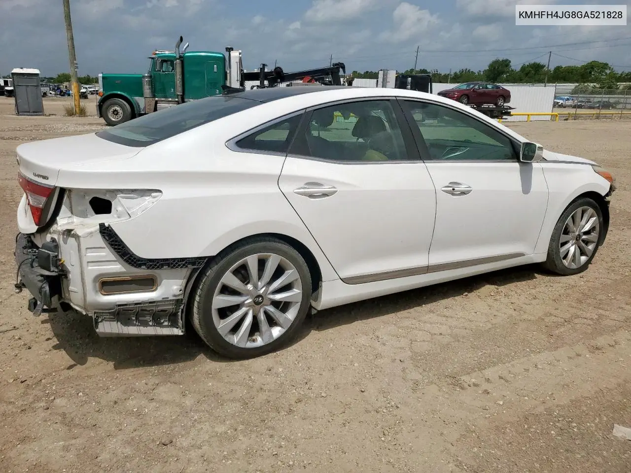 2016 Hyundai Azera Limited VIN: KMHFH4JG8GA521828 Lot: 62875755