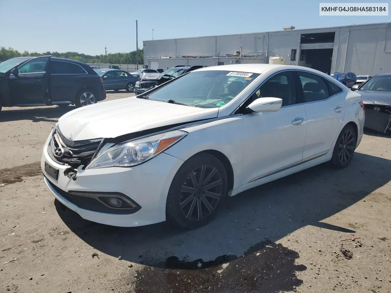 2017 Hyundai Azera VIN: KMHFG4JG8HA583184 Lot: 61785895