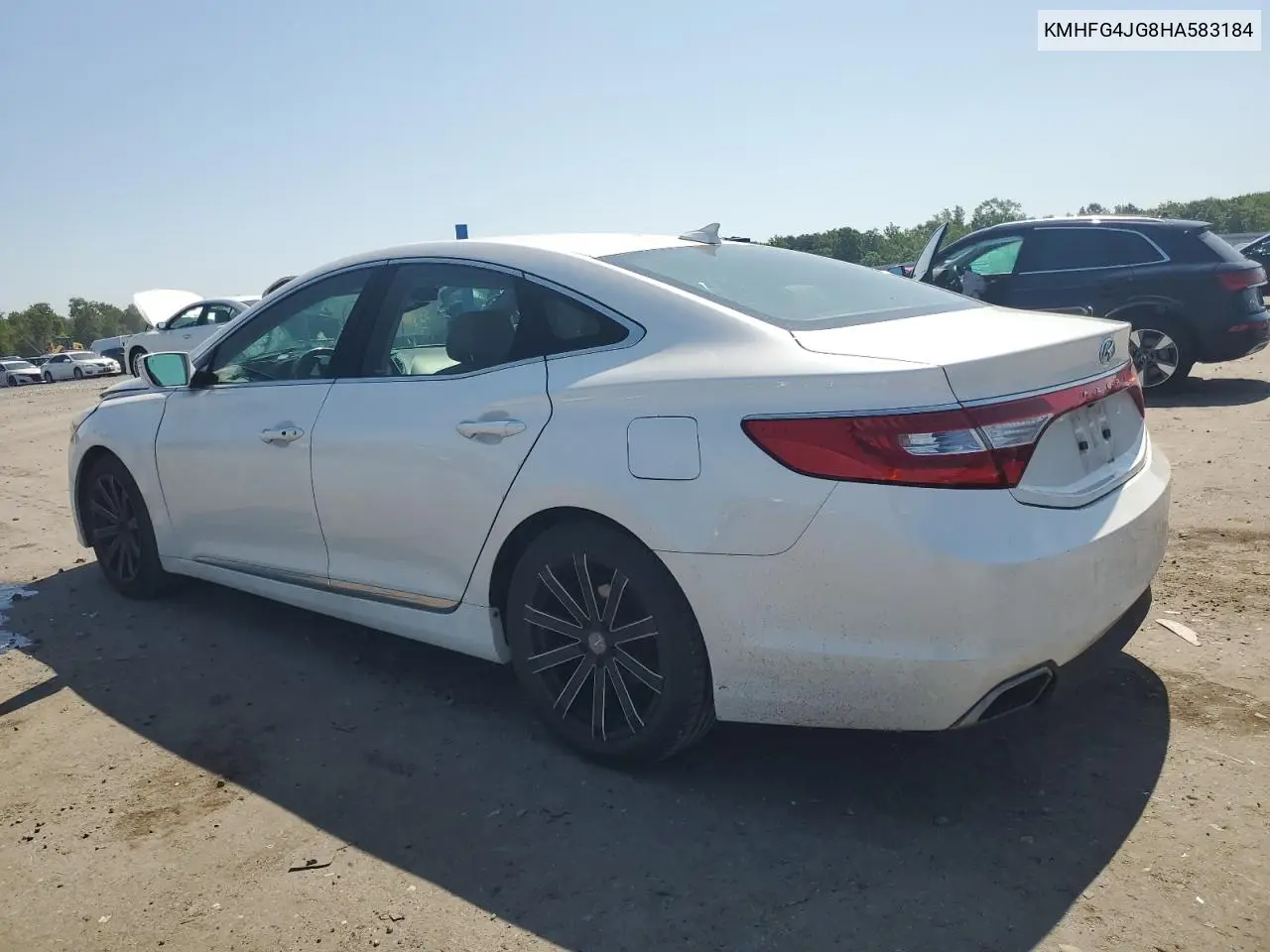 2017 Hyundai Azera VIN: KMHFG4JG8HA583184 Lot: 61785895