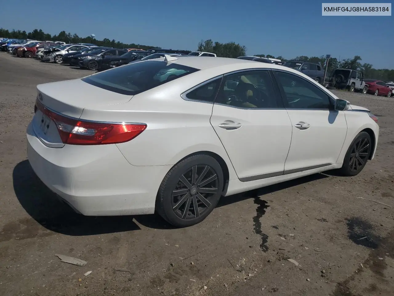 2017 Hyundai Azera VIN: KMHFG4JG8HA583184 Lot: 61785895