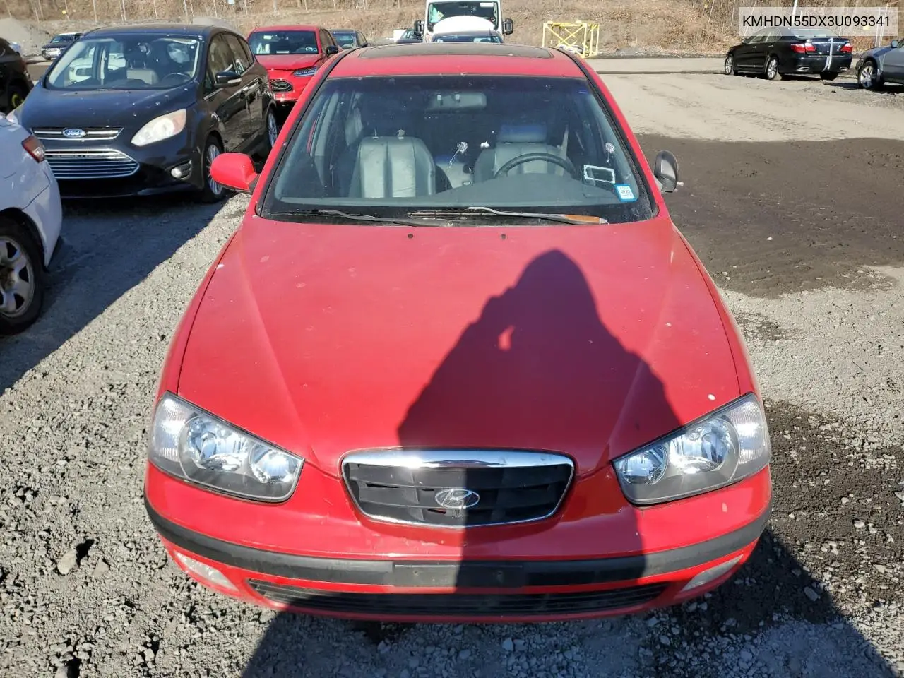2001 Hyundai Elantra Gls VIN: KMHDN55DX3U093341 Lot: 48905965