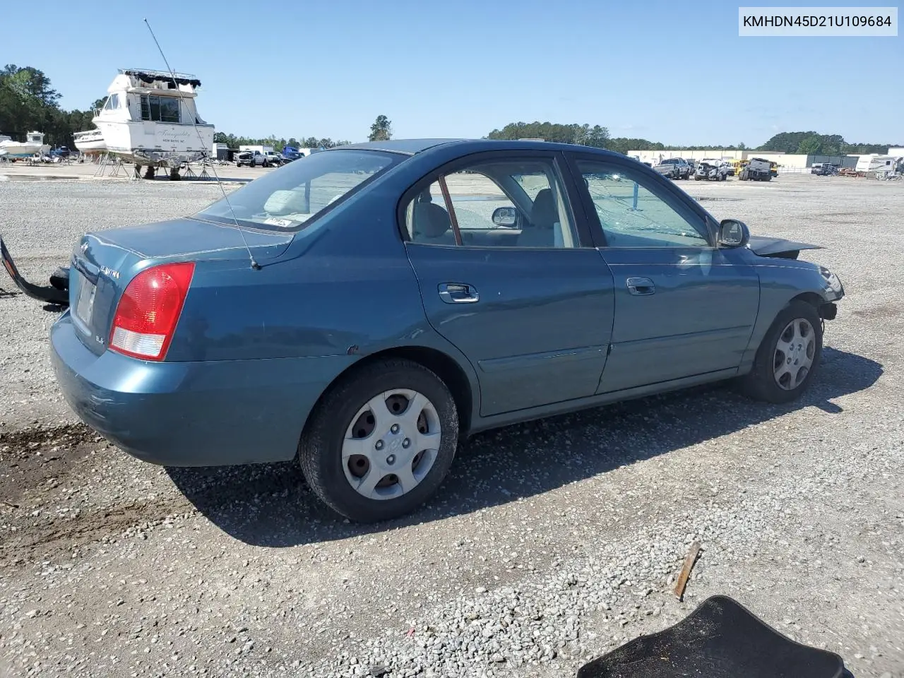 2001 Hyundai Elantra Gls VIN: KMHDN45D21U109684 Lot: 51888855
