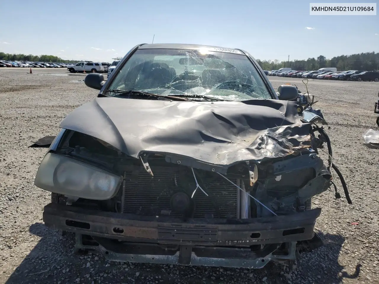 2001 Hyundai Elantra Gls VIN: KMHDN45D21U109684 Lot: 51888855