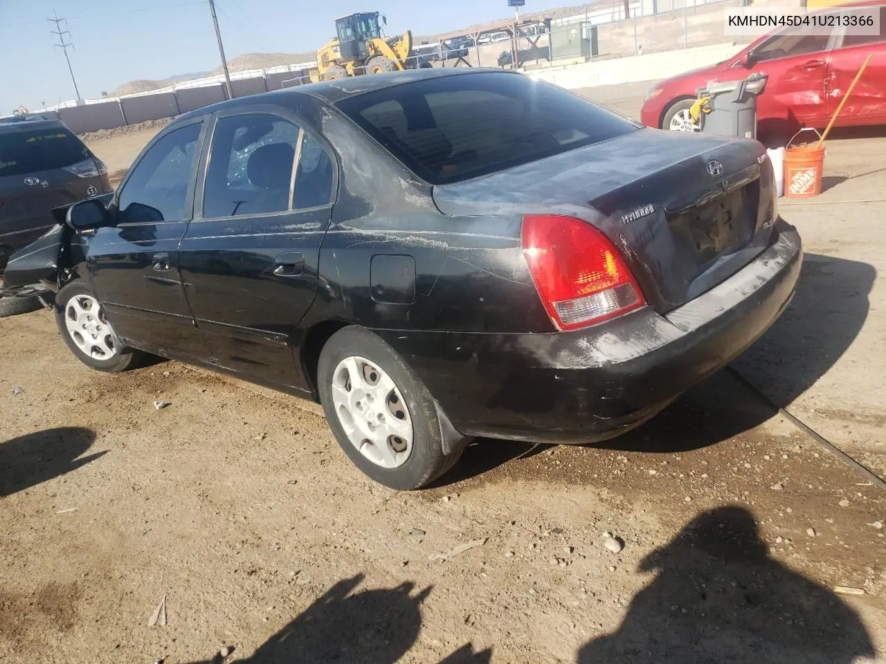 2001 Hyundai Elantra Gls VIN: KMHDN45D41U213366 Lot: 61075025