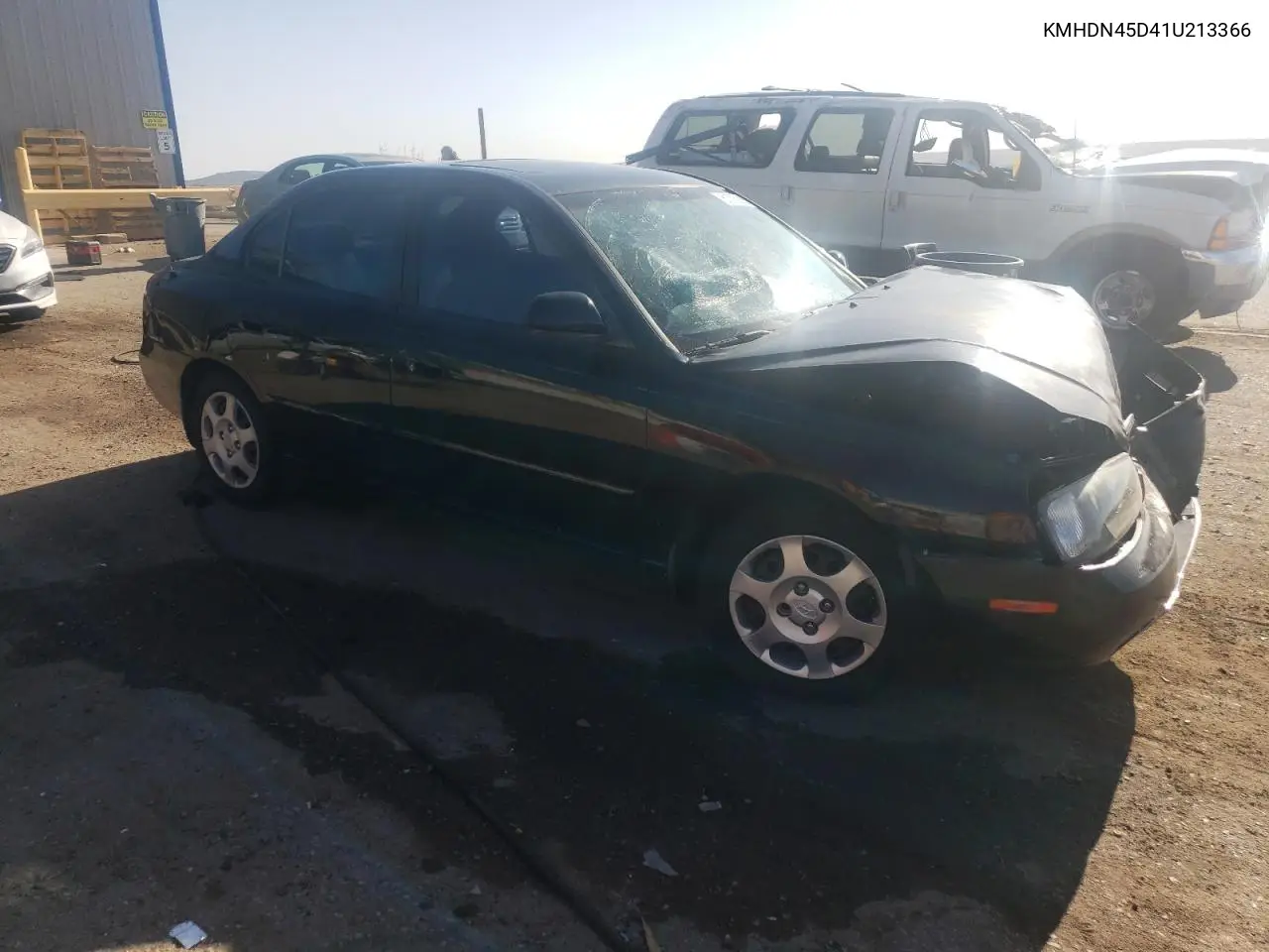 2001 Hyundai Elantra Gls VIN: KMHDN45D41U213366 Lot: 61075025