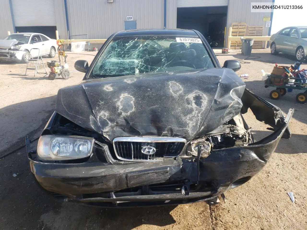 2001 Hyundai Elantra Gls VIN: KMHDN45D41U213366 Lot: 61075025