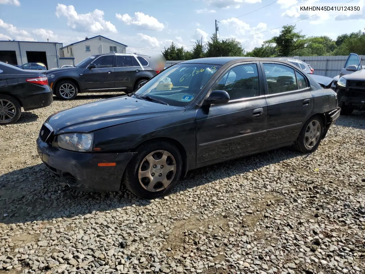 2001 Hyundai Elantra Gls VIN: KMHDN45D41U124350 Lot: 65686215