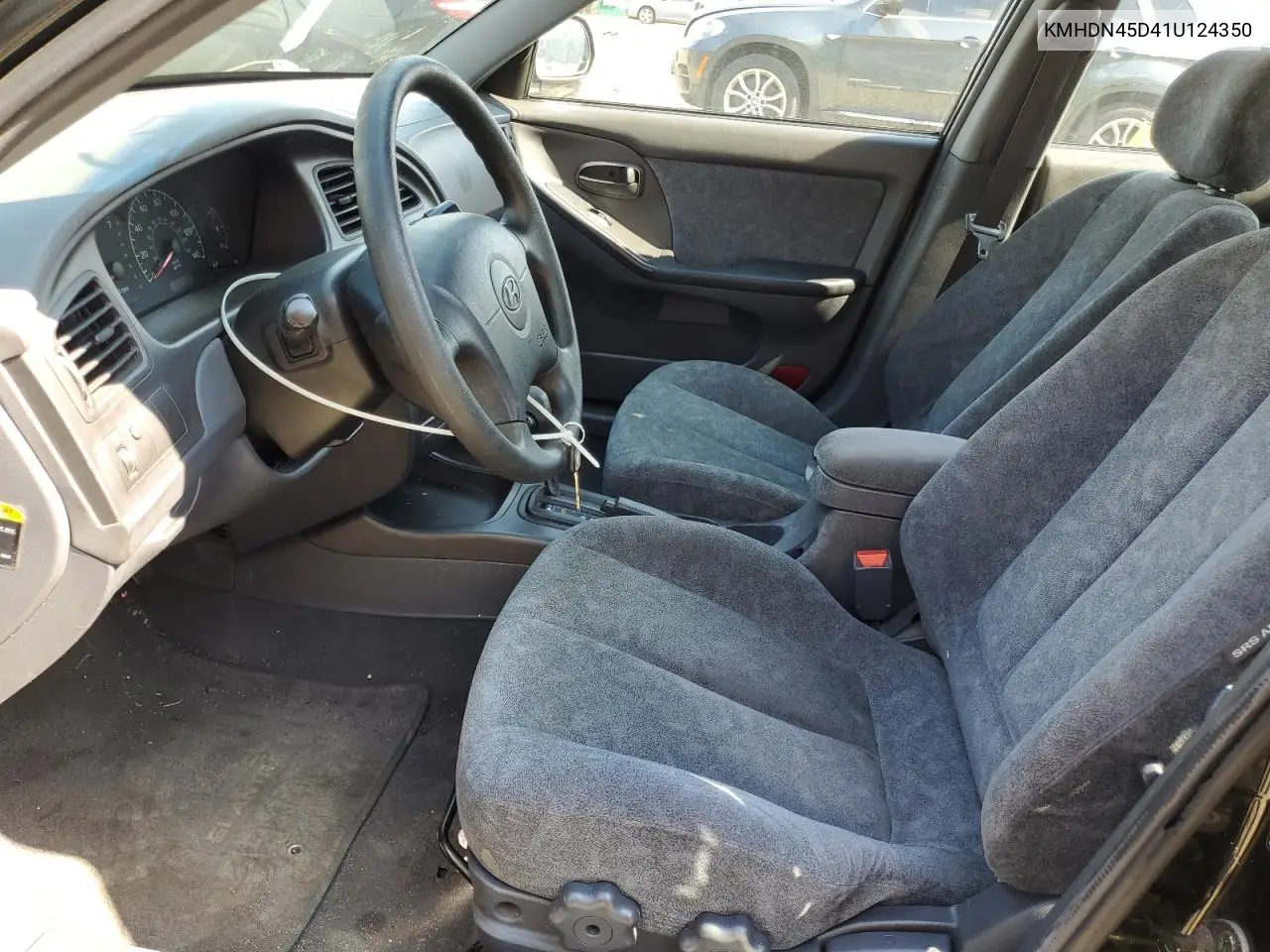 2001 Hyundai Elantra Gls VIN: KMHDN45D41U124350 Lot: 65686215