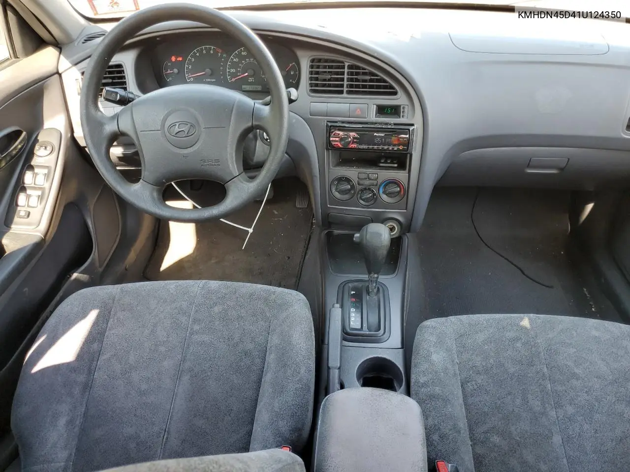 2001 Hyundai Elantra Gls VIN: KMHDN45D41U124350 Lot: 65686215