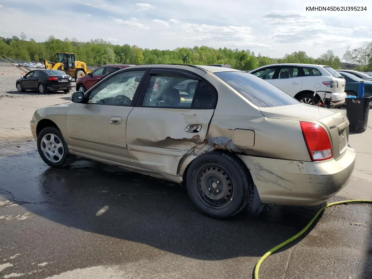 2002 Hyundai Elantra Gls VIN: KMHDN45D62U395234 Lot: 56854755